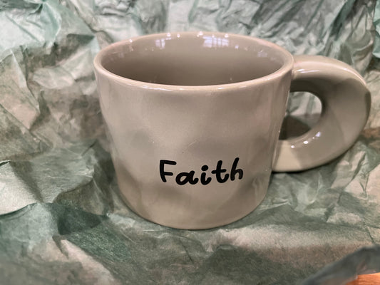 陶瓷杯-信 Ceramic Mug - Faith 陶瓷杯-信