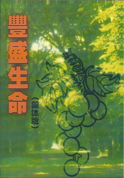 豐盛生命簡體The Abundant Life--Workbook 丰盛生命(简体)