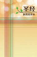 新普及譯本.硬面.白邊 Holy Bible CNLT (Hardcover) Simplified Chinese 新普及译本简体