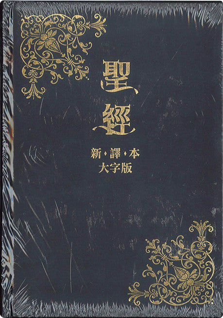 新譯本聖經大字版 硬面拇指索引 A10T New Chinese Version (繁) 新译本大字 繁体 黑色精装白边拇指索引